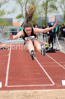 Womens under-20s long jump, 2019 North Eastern Track and Field Champs., Middlesbrough. Photo:  David T. Hewitson/Sports for All Pics